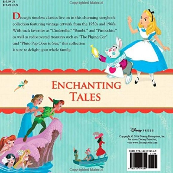 Walt Disney Classic Storybook Vol 3 Story Book Collection Hardcover June 17 2014 - Picture 3 of 10